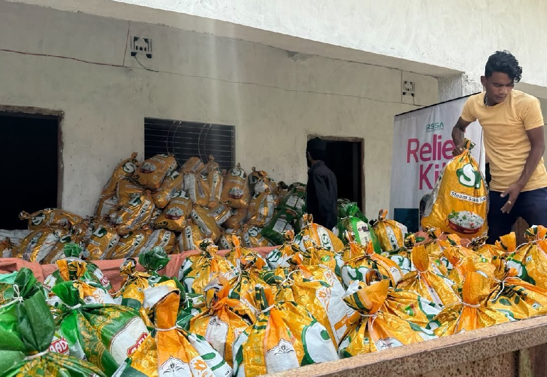 FoodEd relief distribution, Araria, Bihar — photo 4 of 5